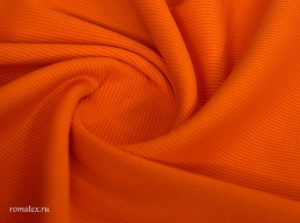Ткань кашкорсе цвет оранж